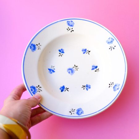 Assiette creuse💙