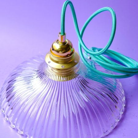 Lampe fleur holophane