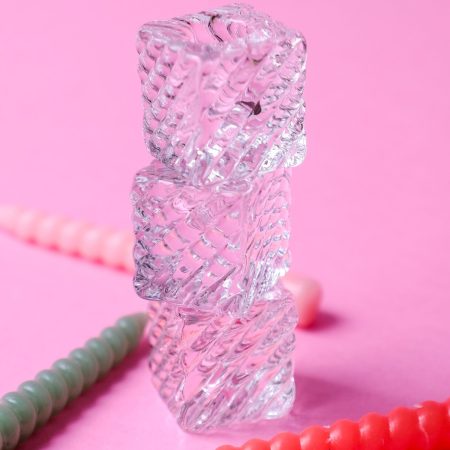 Bougeoirs cube glaçon