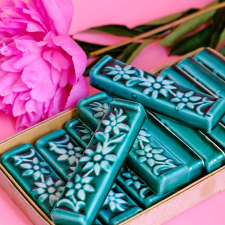 Portes couteaux fleurs