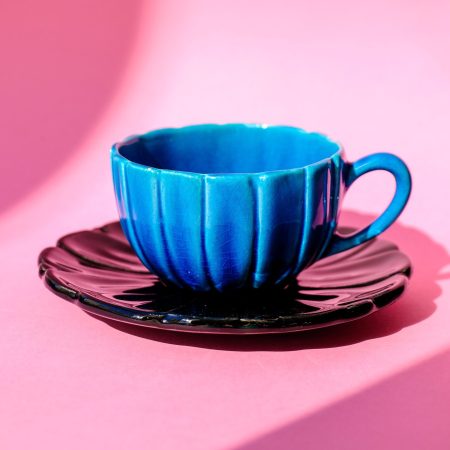 Tasse à café fleur