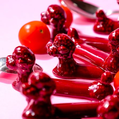 Portes couteaux caniches