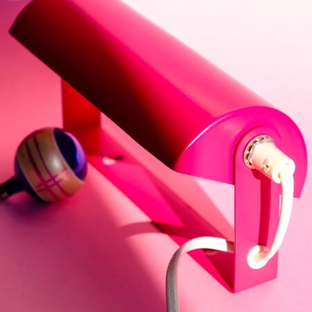 Applique cylindre fuchsia